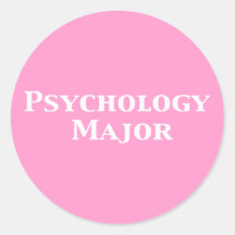 Psychology Major Gifts Stickers