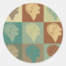 Psychology Pop Art Sticker
