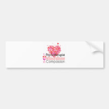 Psychotherapists are Compassionate Bumper Stickers