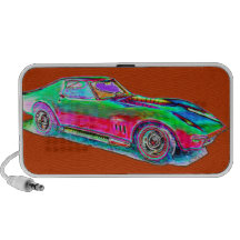 psycodelic Corvette Speakers