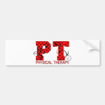 pt red black polka dots bumper stickers
