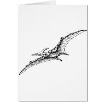 Pterodactyl Greeting Cards