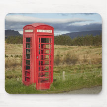 Public Phone Box, Ellishadder, near Staffin, Mouse Pad