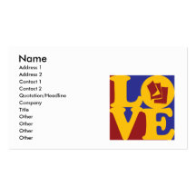 Publishing Love Business Cards