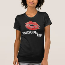 Pucker up girl tee