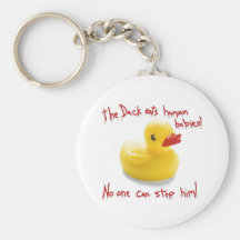 Puckys Duck Keychain