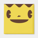 puddi puddi face fridge magnets