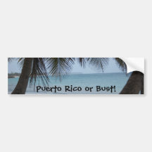 Puerto Rico Bumper Sticker