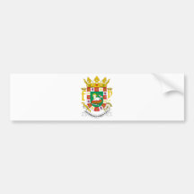 Puerto Rico Coat Of Arms Bumper Stickers