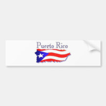 Puerto Rico Flag Boricua Bumper Stickers