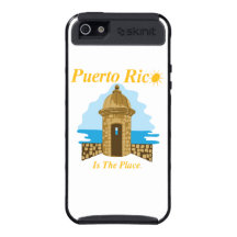 Puerto Rico Is The Place Iphone 5 Case