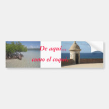 Puerto Rico Sticker Bumper Sticker