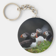 Puffin Gang Key Chain
