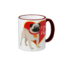 Pug Coffee Mug