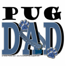 Pug DAD Acrylic Cut Out