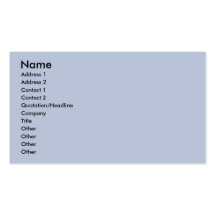 Pug DAD Business Card Template