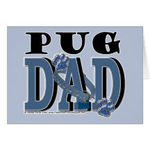 Pug DAD Cards