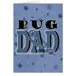 Pug DAD Greeting Cards