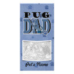 Pug DAD Photo Card