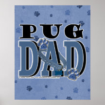 Pug DAD Posters