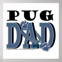 Pug DAD Posters