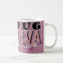 Pug DIVA Coffee Mugs