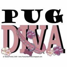 Pug DIVA Photo Sculpture