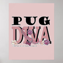 Pug DIVA Poster