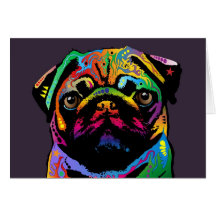 Pug Dog Cards