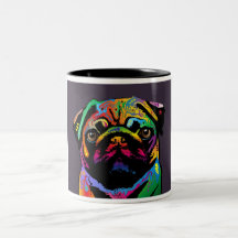 Pug Dog Coffee Mugs