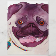 Pug Dog Love Custom Flyer