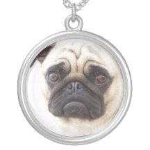 Pug Dog Necklace