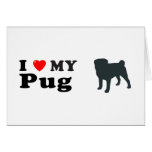 Pug Greeting Cards