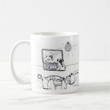 Pug Karaoke Mugs