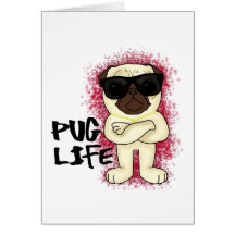 Pug Life Cards
