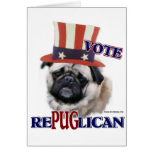 Pug Lovers Gifts Greeting Card