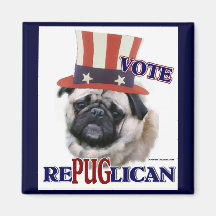 Pug Lovers Gifts Refrigerator Magnets