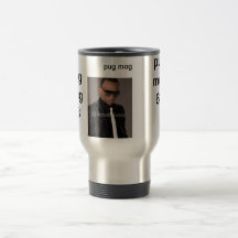 pug mug - 4 cute pugs