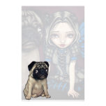 "Pug Pixie" Stationery