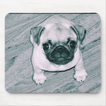 Pug Puppy Mouse Pad