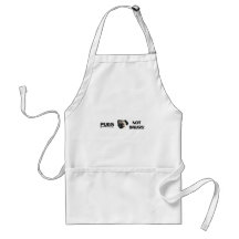 Pugs Not Drugs Apron