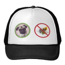 Pugs not drugs baseball hat.png