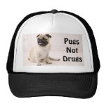 Pugs Not Drugs Trucker Hat