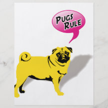 Pugs Rule! Flyer Design