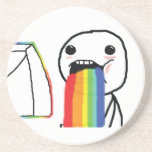 Puking Rainbows Coasters