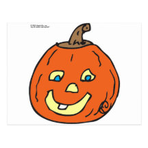 pumpkin baby postcards
