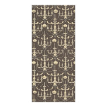 Pumpkin Chandelier Rack Card