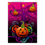 Pumpkin Halloween Card