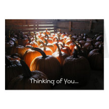 Pumpkin notecard