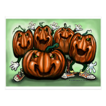 Pumpkin Party Post Cards